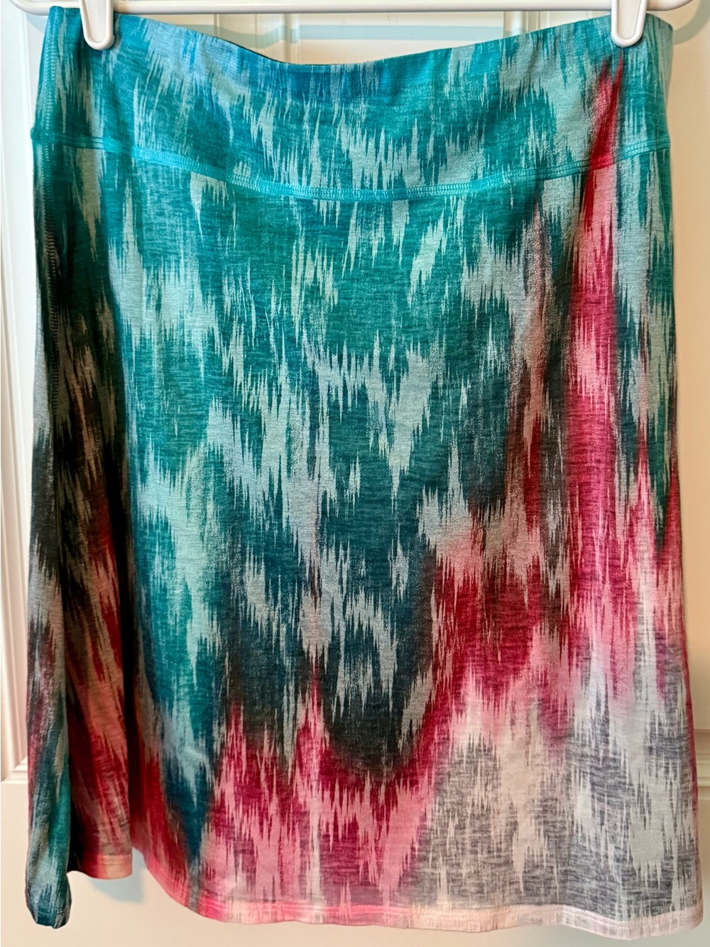 Nally & Millie Black/Teal reversible skirt with Care Label